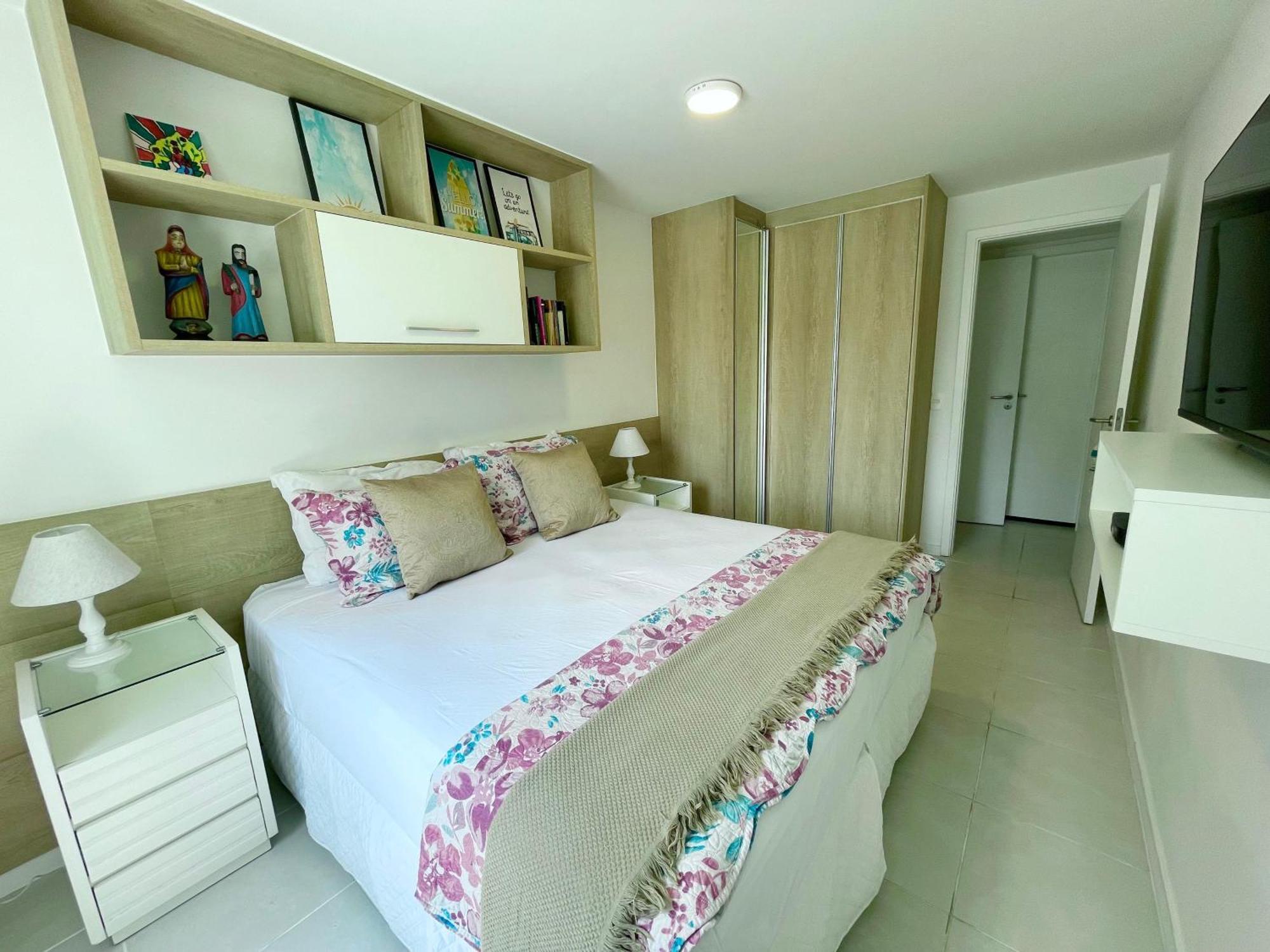 Apartamento Frente Mar- Apto Pe Na Areia Com Charme E Conforto
