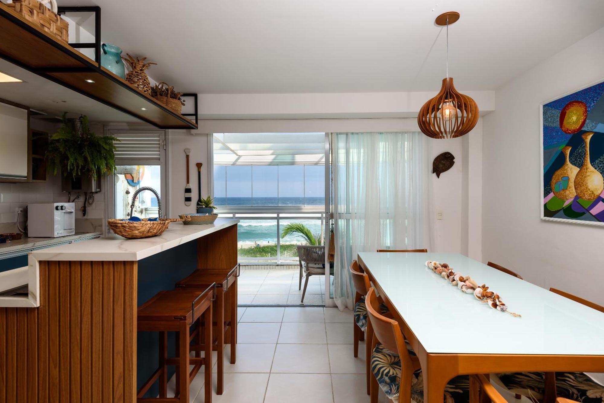 Frente Mar- Apto Pe Na Areia Com Charme E Conforto Apartamento