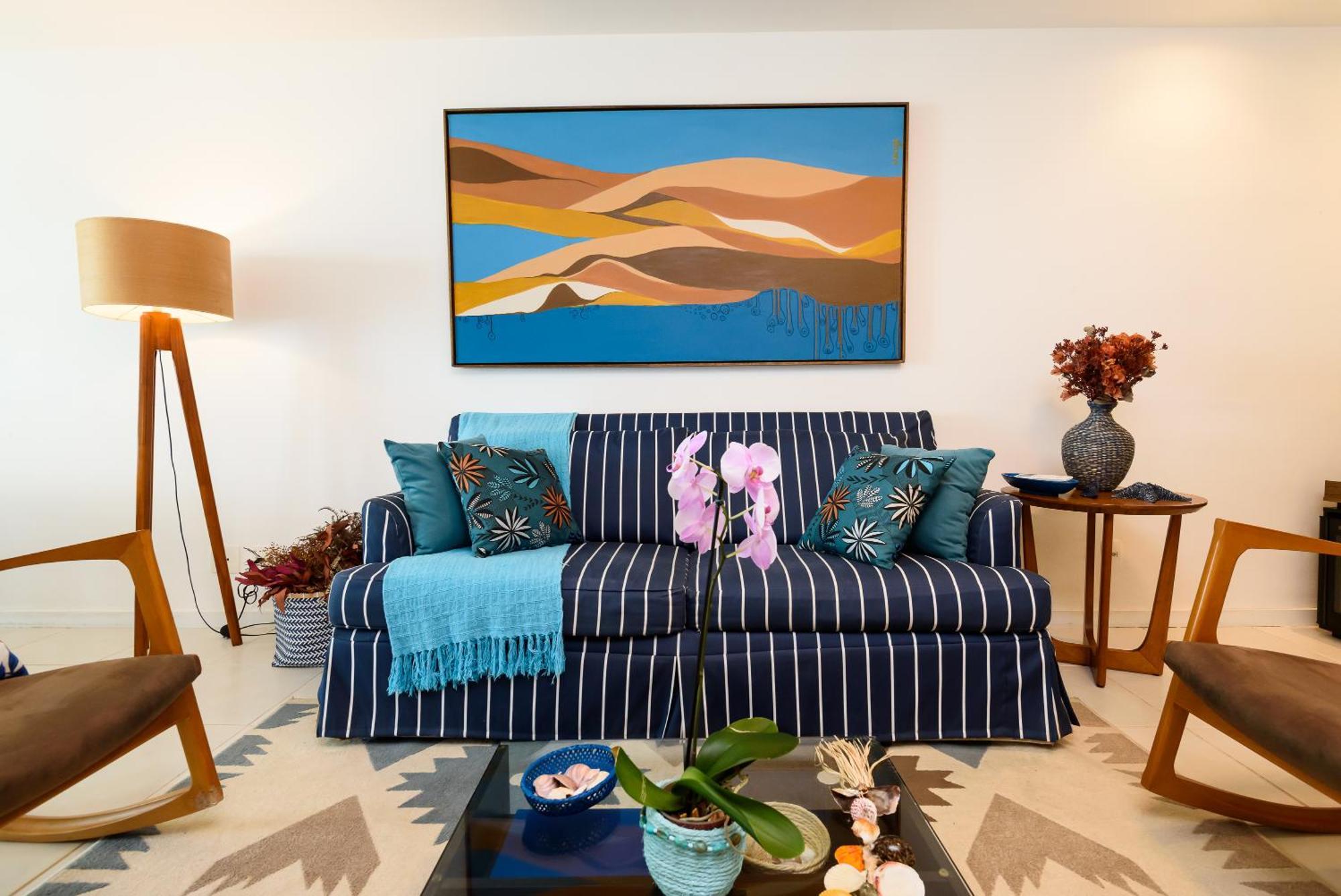 Apartamento Frente Mar- Apto Pe Na Areia Com Charme E Conforto