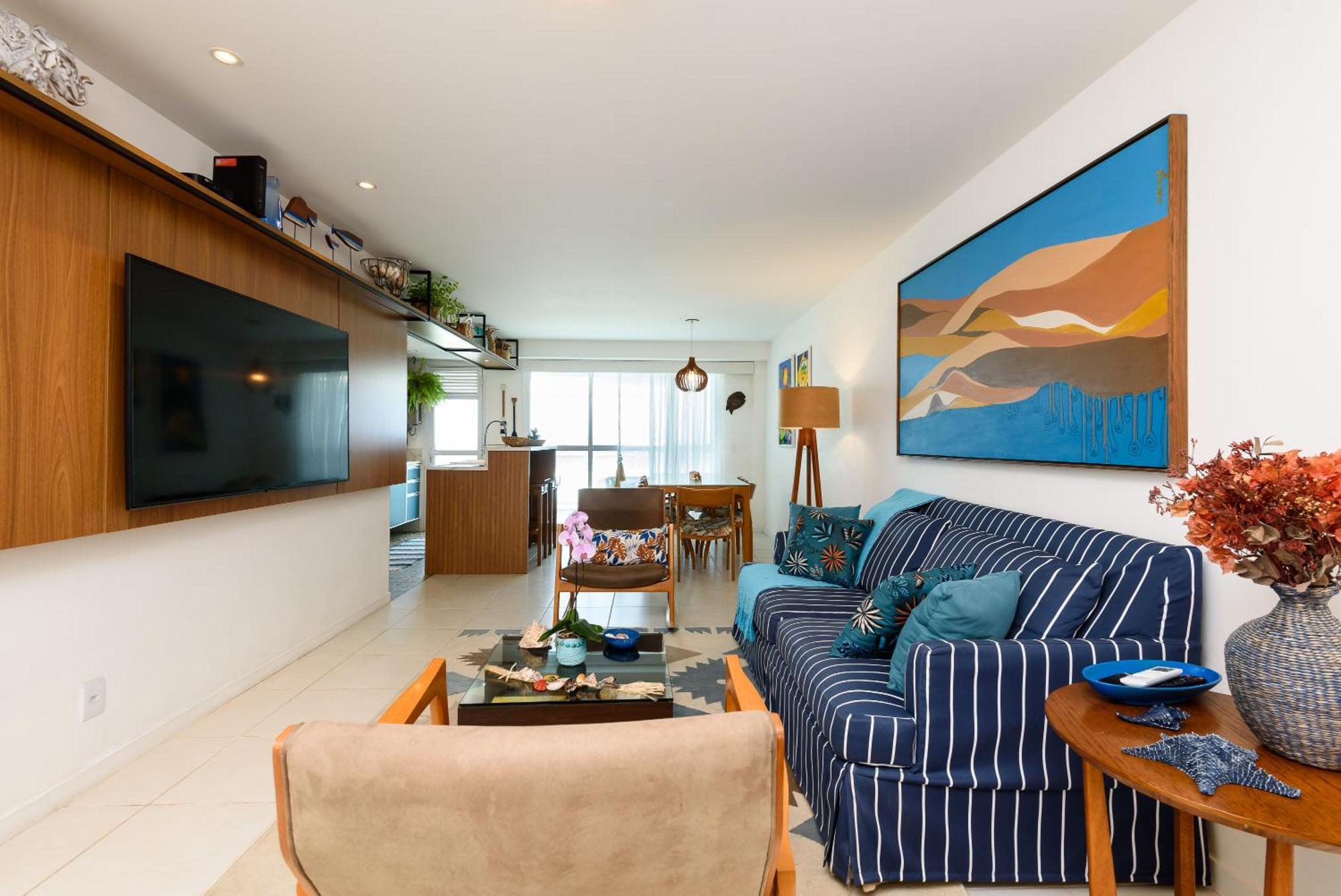 Apartamento Frente Mar- Apto Pe Na Areia Com Charme E Conforto *